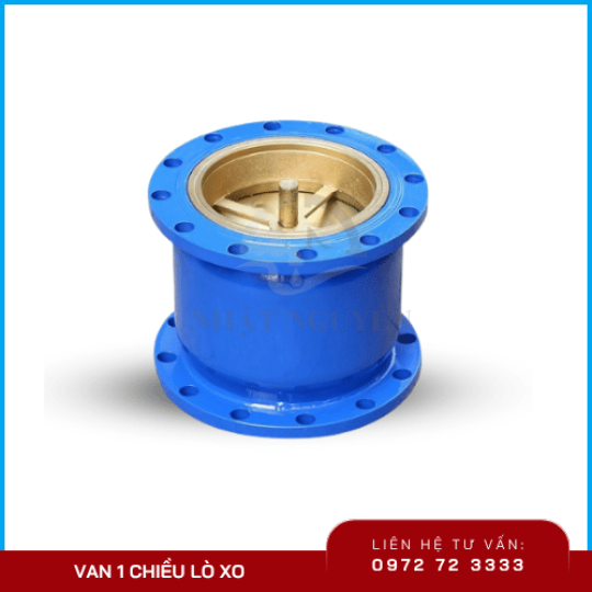 Van 1 chiều lò xo