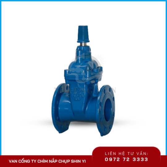 Van cổng ty chìm nắp chụp Shin Yi